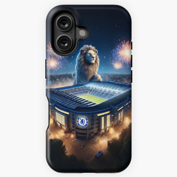 Item preview, Lion’s Pride: Chelsea’s Night at Stamford Bridge designed and sold by Final Whistle Art.