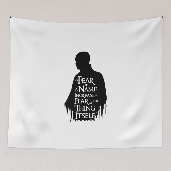 Item preview, Fear of a Name increases fear of the Thing itself - Silhouette - Fantasy designed and sold by Fenay Designs.