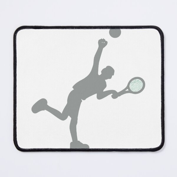 Item preview, Power Serve Tennis Player Silhouette designed and sold by NiftyWrx.
