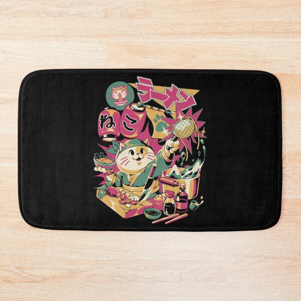 Item preview, Neko Ramen - Black Version designed and sold by Ilustrata®.