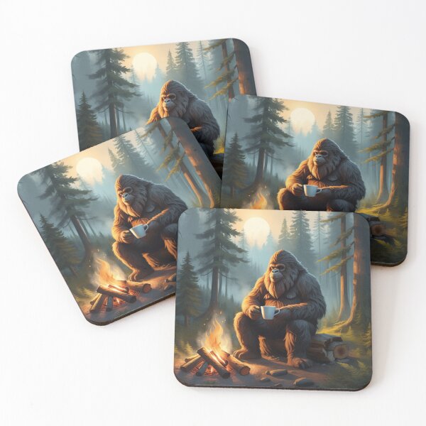 Item preview, Camping Sasquatch designed and sold by NitaBond.