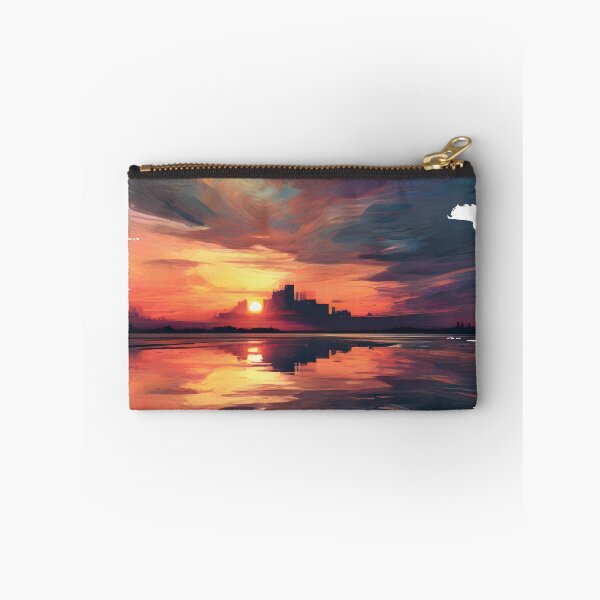 Item preview, Vibrant Abstract Ocean Sunset Datamoshing 1 designed and sold by Jason123za.