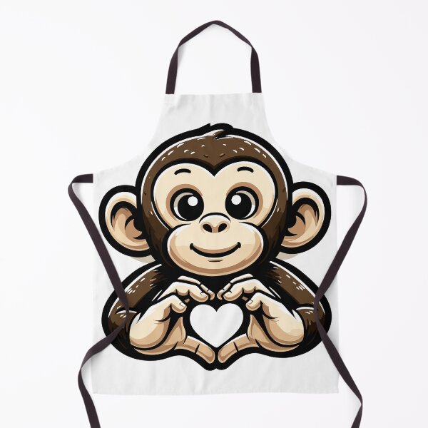 Item preview, Monkey Lover I Love Monkeys designed and sold by TKsTees.
