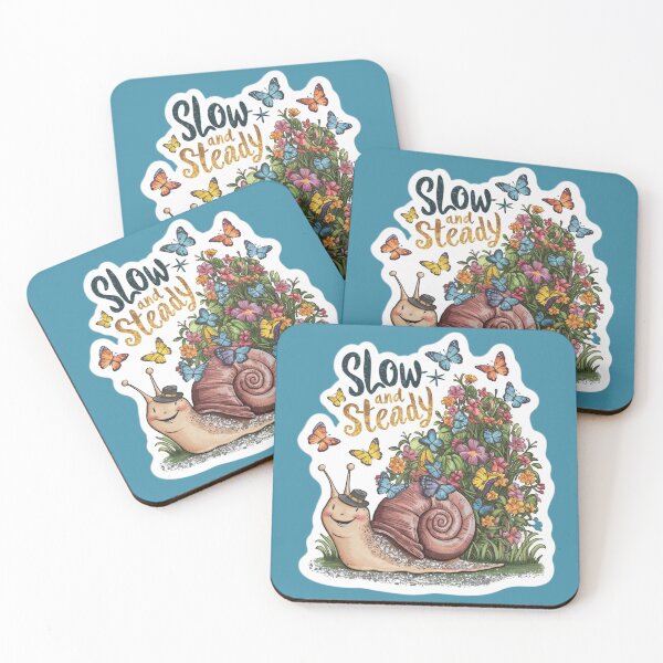 Item preview,  A Lovely Snail  illustration designed and sold by ZooStateofMind.