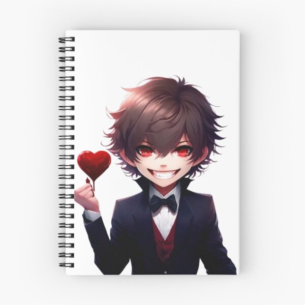 Item preview, Anime boy holding a heart designed and sold by luna--design.