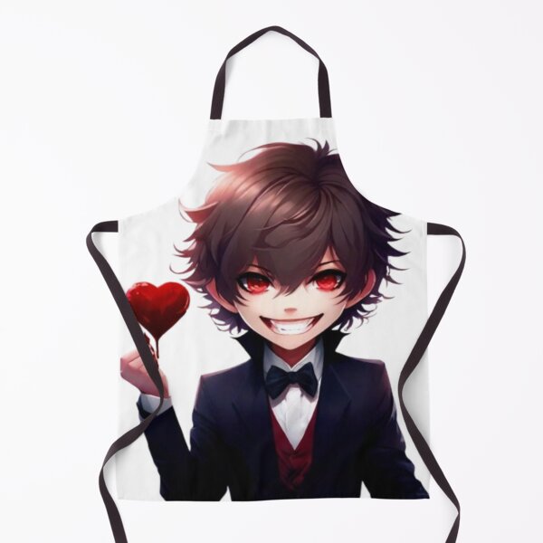 Item preview, Anime boy holding a heart designed and sold by luna--design.
