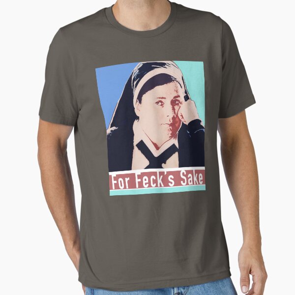 Vista previa del artículo con la obra «Hermana Michael - Por el amor de Feck - Citas de Derry Girls », diseñado y vendido por FanitsaArt.