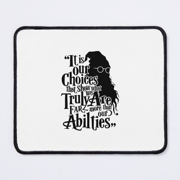 Item preview, It is our choices that show what we truly are, far more than our abilities - Silhouette - Fantasy designed and sold by Fenay Designs.