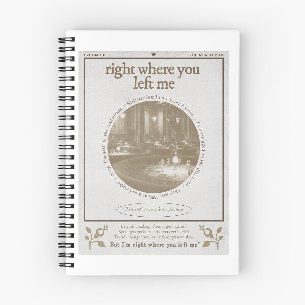 Item preview, Right Where You Left Me designed and sold by lgsketches.