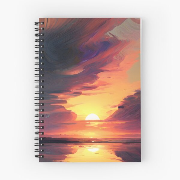 Item preview, Vibrant Abstract Ocean Sunset Datamoshing 2 designed and sold by Jason123za.