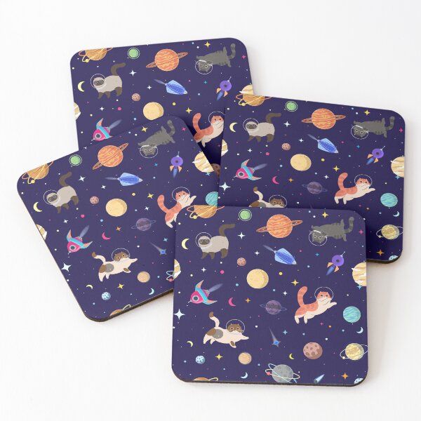 Item preview, Space Cats designed and sold by Studio Vickn.