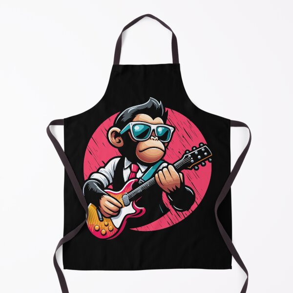 Item preview, Cool Monkey Rockstar Rock Music Lover designed and sold by TKsTees.