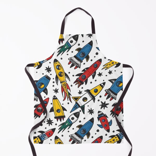 Item preview, Space Rockets Pattern For Kids designed and sold by sheprint.