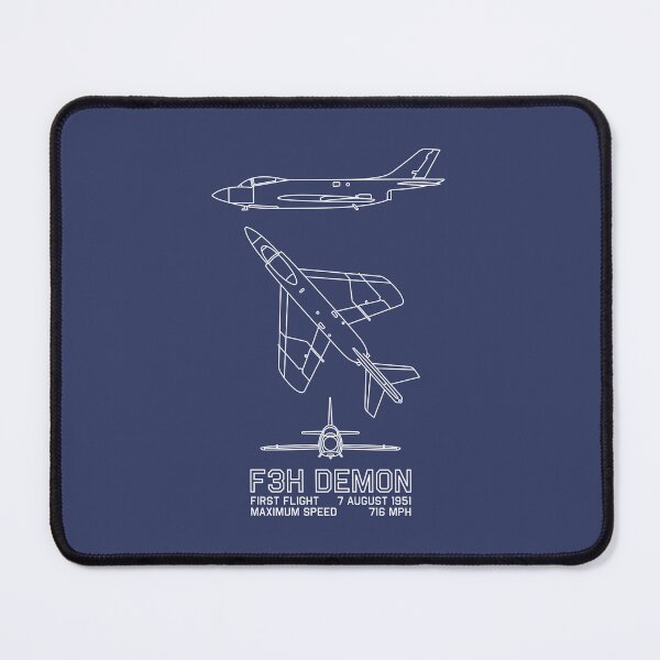 Item preview, F3H Demon American Jet Plane Blueprint Diagrams designed and sold by MilitaryMart.
