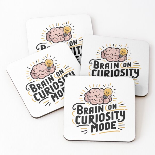 Item preview, Brain on curiosity mode designed and sold by eajob.