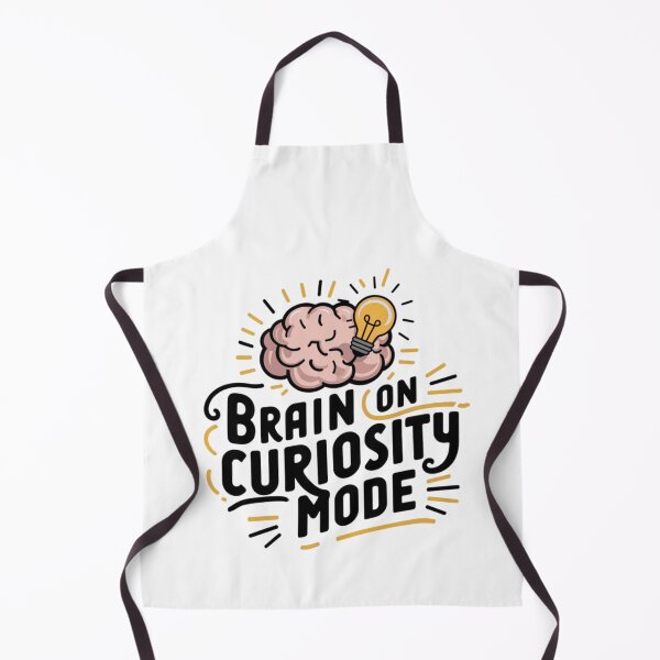 Item preview, Brain on curiosity mode designed and sold by eajob.