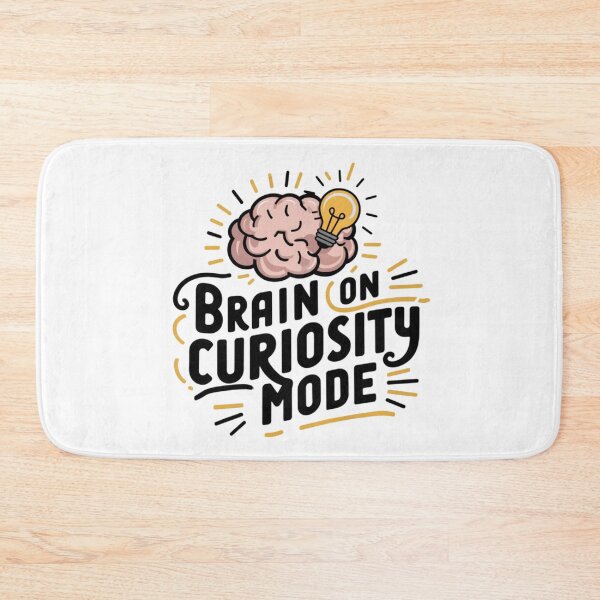 Item preview, Brain on curiosity mode designed and sold by eajob.
