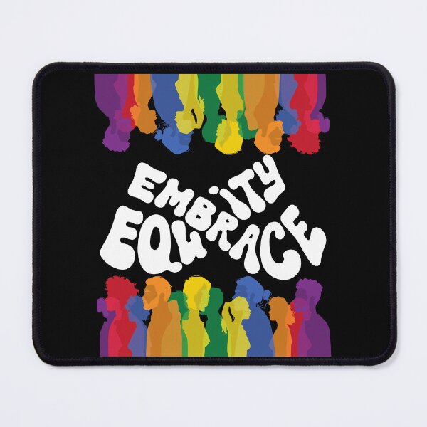 Item preview, Embrace Equity Rainbow LGBTQ Pride month designed and sold by 365 Things.co.