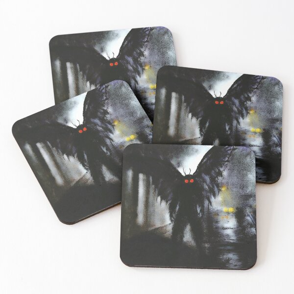 Item preview, Original Mothman in Charcoal designed and sold by Star Aza.