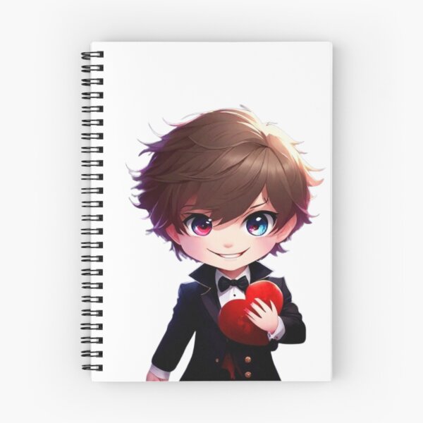 Item preview, Anime boy holding a heart designed and sold by luna--design.