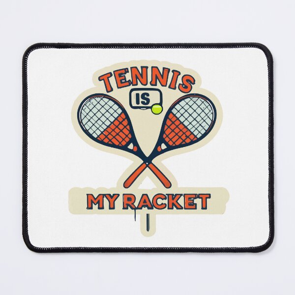 Item preview, Retro Tennis is My Racket Design designed and sold by NiftyWrx.