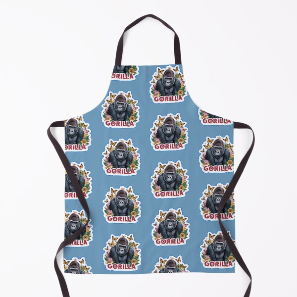 Item preview, A Gorilla illustration designed and sold by ZooStateofMind.