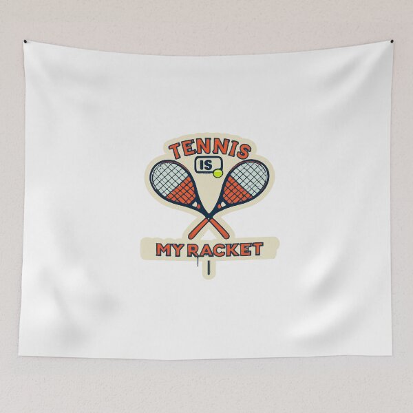 Item preview, Retro Tennis is My Racket Design designed and sold by NiftyWrx.