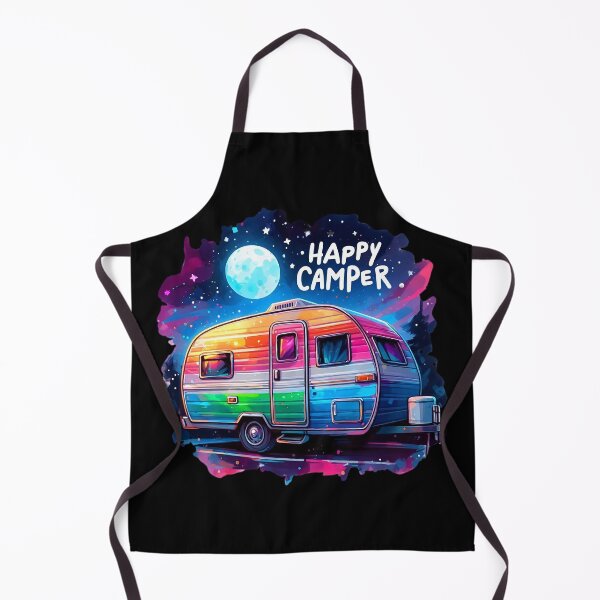 Item preview, Happy Camper Starlit Adventure in Nature’s Embrace designed and sold by SportsT-Shirts.
