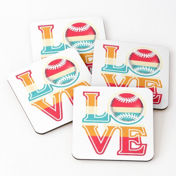 Item preview, Retro Baseball Love Typography  designed and sold by Queen1120.