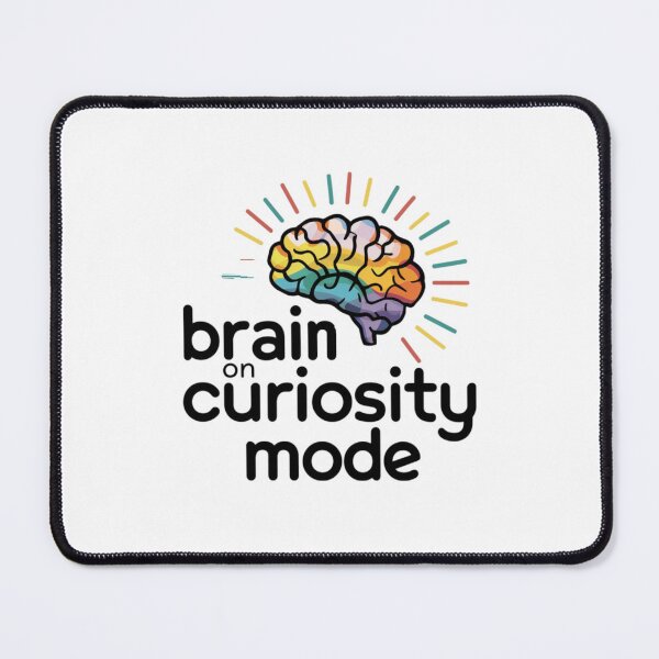 Item preview, Brain on curiosity mode designed and sold by eajob.