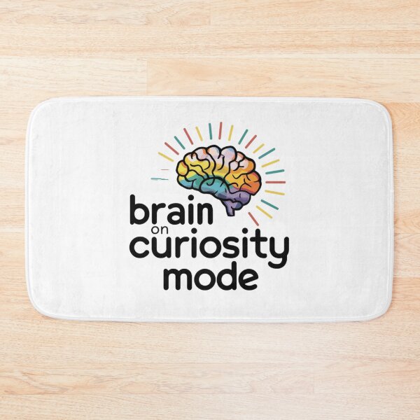 Item preview, Brain on curiosity mode designed and sold by eajob.