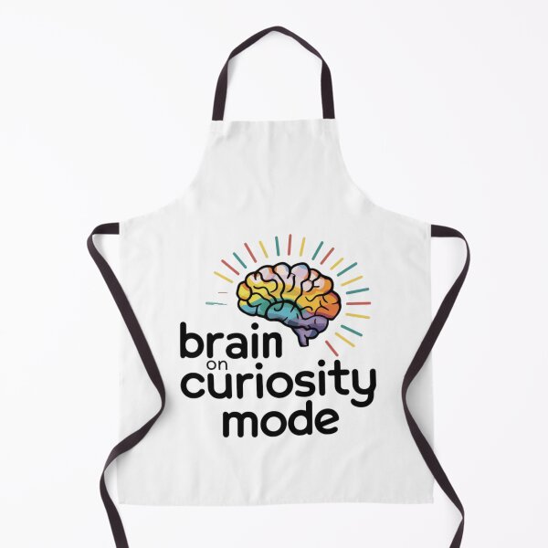 Item preview, Brain on curiosity mode designed and sold by eajob.