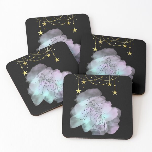 Item preview, Woman in stars dark designed and sold by MarigoldandLily.