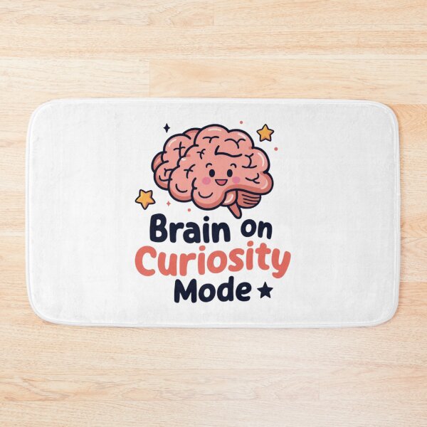 Item preview, Brain on curiosity mode designed and sold by eajob.