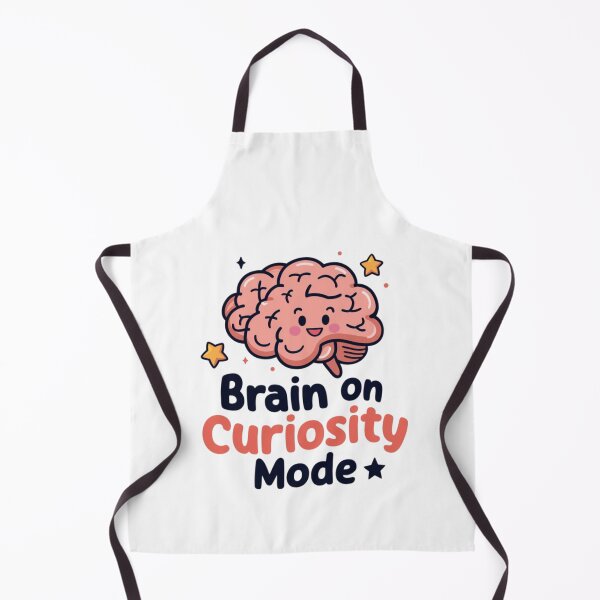 Item preview, Brain on curiosity mode designed and sold by eajob.