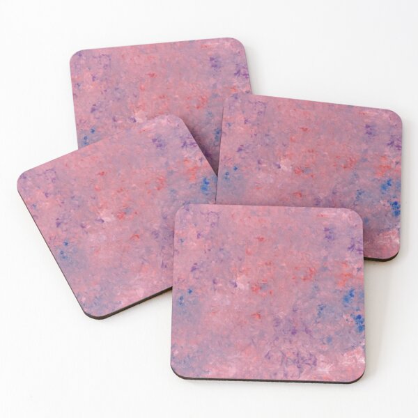 Item preview, Pink Static | Abstract Acrylic Painting designed and sold by Inked Notebook.