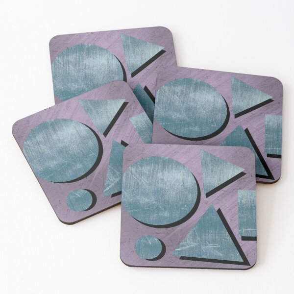 Item preview, Grunge Metal Geometric Forms 07 designed and sold by Diana377.