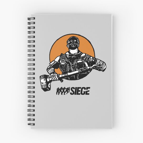 Item preview, Six Siege Operator Sledge (Black Logo) designed and sold by Graograman.