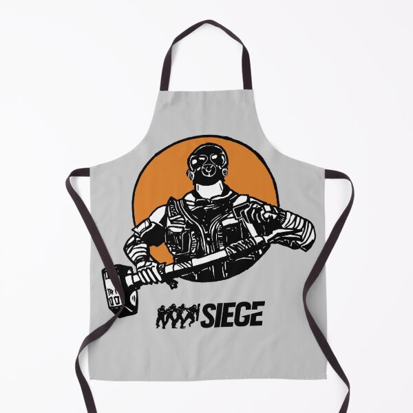 Item preview, Six Siege Operator Sledge (Black Logo) designed and sold by Graograman.