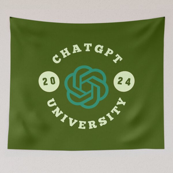 Item preview, ChatGPT UNIVERSITY 2024 designed and sold by teacherpeiyuan.