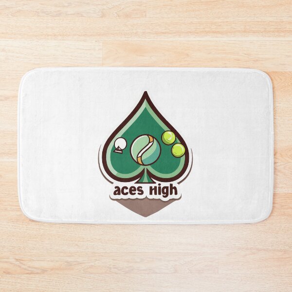 Item preview, Aces High Tennis Ball and Poker Theme Design designed and sold by NiftyWrx.
