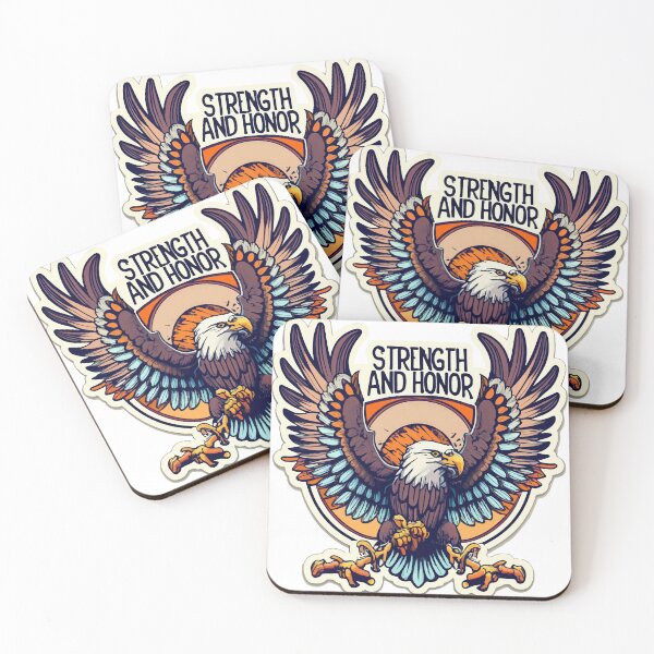 Item preview, Majestic Roman Eagle - Strength and Honor designed and sold by NiftyWrx.