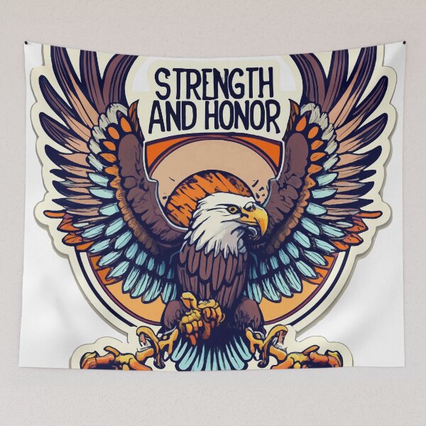 Item preview, Majestic Roman Eagle - Strength and Honor designed and sold by NiftyWrx.