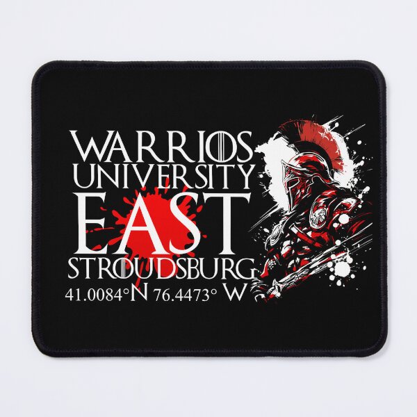 Item preview, "WARRIORS UNIVERSITY EAST STROUDSBURG". designed and sold by ObjCrea123.