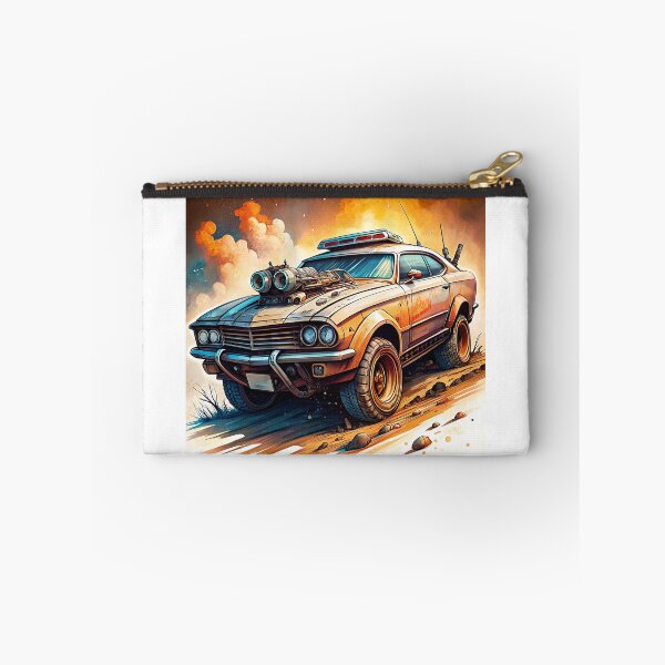 Item preview, Old Car in a Post-Apocalyptic Desert 5 designed and sold by Brasuca's Art.