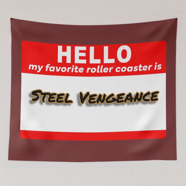 Item preview, Hello My Favorite Roller Coaster is Steel Vengeance  designed and sold by RollingRC.