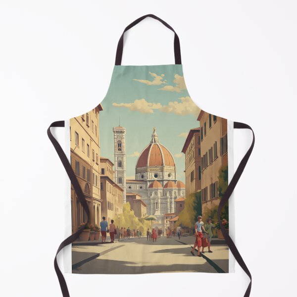 Item preview, Florence Italy Travel Poster designed and sold by peachypoppet.