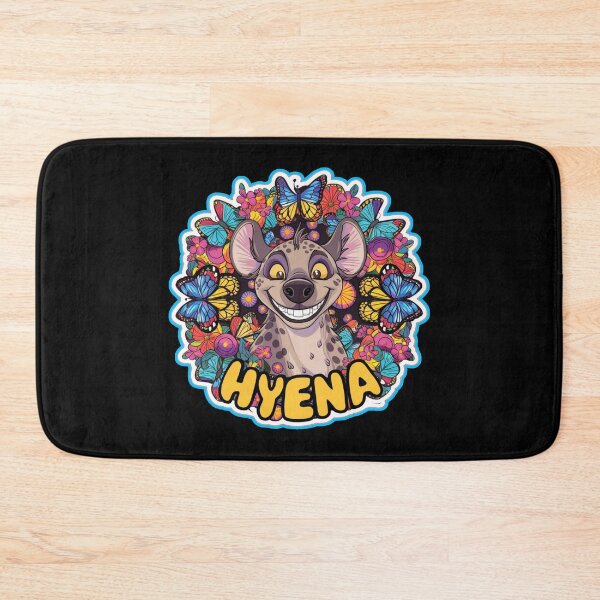 Item preview, A Happy Hyena  illustration designed and sold by ZooStateofMind.