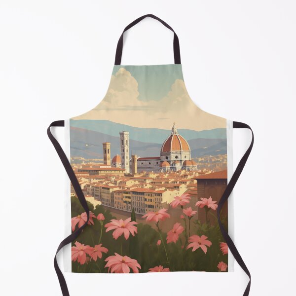 Item preview, A Spring Day In Florence Italy Travel Poster designed and sold by peachypoppet.
