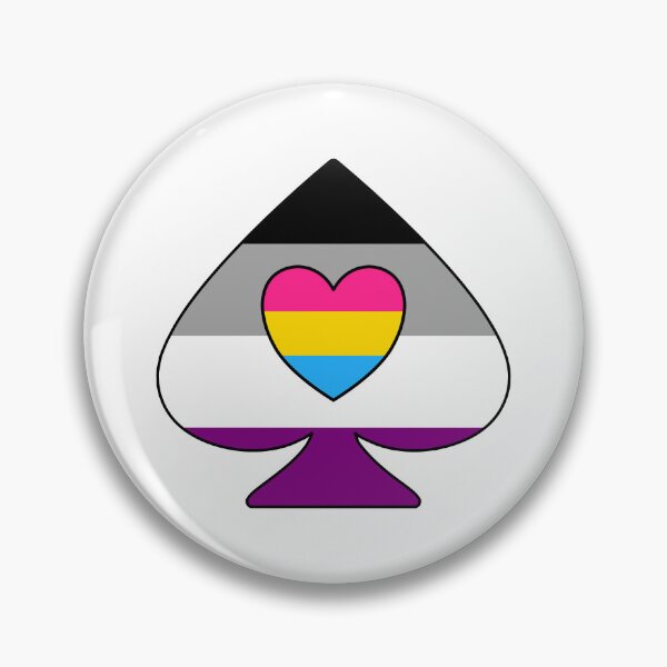 Item preview, Asexual Panromantic Ace designed and sold by Inspirationmotivation.